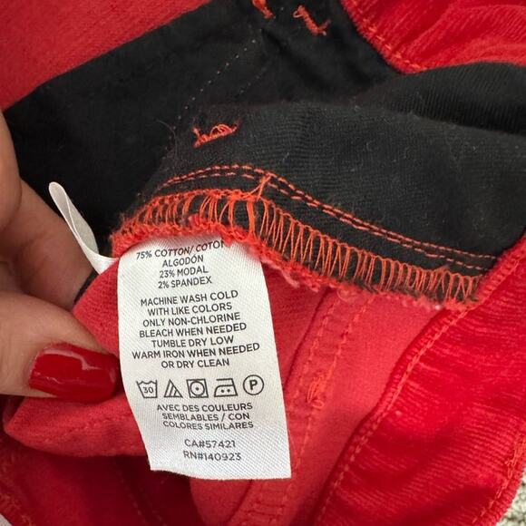 Loft High Waist Skinny Corduroy Jeans Size 26 p - Picture 4 of 5